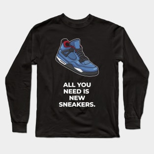 AJ 4 Retro Jack Sneaker Long Sleeve T-Shirt